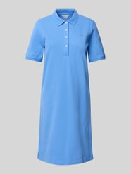 Knielange polojurk met logostitching van Gant - 26
