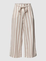 Culotte mit Streifenmuster von Christian Berg Woman Weiß - 46