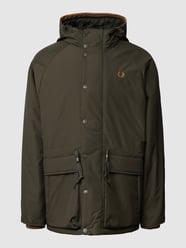 Jacke mit Wattierung von Fred Perry Grün - 8