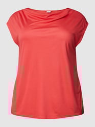 T-Shirt mit Rundhalsausschnitt von s.Oliver BLACK LABEL Rot - 22