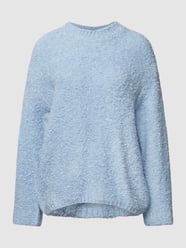 Gebreide pullover met ribboorden, model 'Blenda' van Gina Tricot Blauw / turquoise - 3