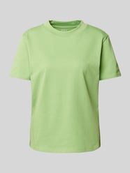 T-shirt melanżowy od Jake*s Casual Zielony - 24