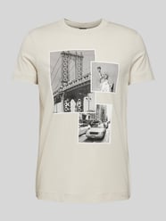 T-Shirt mit Rundhalsausschnitt von JOOP! Jeans Beige - 16