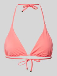 Trójkątny top bikini od BOSS - 2