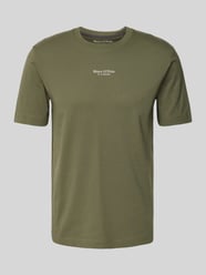 T-shirt o kroju regular fit z czystej bawełny od Marc O'Polo - 46
