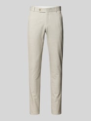 Hose mit französischen Eingrifftaschen von Atelier Torino Beige - 20