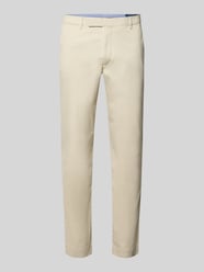Chinosy o kroju slim fit z mieszanki bawełny model 'GREENWICH' od Polo Ralph Lauren - 4