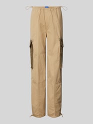 Cargohose mit Teilungsnähten Modell 'Hafison' von Hugo Blue Beige - 18