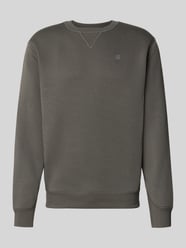 Regular fit pullover met logostitching, model 'Premium' van G-Star Raw - 20