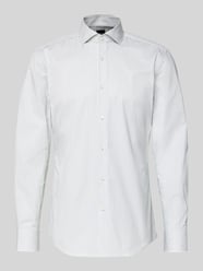 Slim Fit Businesshemd aus Baumwoll-Mix Modell 'HANK' von BOSS - 5