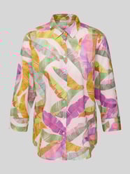 Overhemdblouse met knoopsluiting van ETERNA Fuchsia - 29