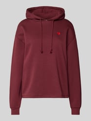 Bluza z kapturem o kroju regular fit z mieszanki bawełny model „CHILLI” od PIECES - 4