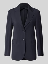Regular fit longblazer van pure scheerwol model 'ASSENZI' van Max Mara Studio - 19