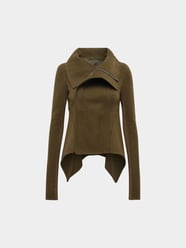 Asymmetrische Jacke von Rick Owens Grün - 7