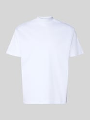 T-shirt o kroju relaxed fit z czystej bawełny model 'SPIRIT70' od BOSS Green - 34