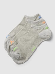 Sneakersocken mit Label-Details im 3er-Pack von Puma Grau - 38