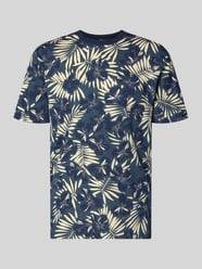 męski t-shirt o kroju regular fit z czystej bawełny model 'PERRY' od ONLY & SONS - 1