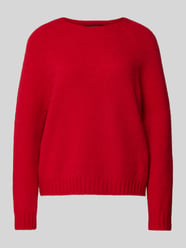 Gebreide pullover met ronde hals, model 'GHIACCI' van Weekend Max Mara Rood - 4