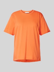 T-Shirt mit Rundhalsausschnitt Modell 'Terina' von MSCH Copenhagen Orange - 18