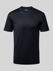 T-Shirt mit geripptem Rundhalsausschnitt von Emporio Armani - 10