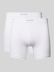 Boxershorts mit elastischem Logo-Bund von Sloggi Weiß - 38