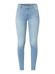 Skinny Fit Jeans mit Stretch-Anteil von Review Blau - 18