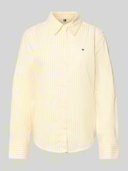 Regular fit overhemdblouse van katoenmix van Tommy Hilfiger - 11