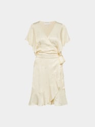 Kleid mit V-Ausschnitt von Designers Remix Gelb - 37