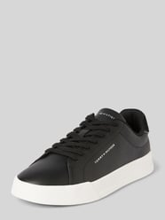 Low Top Sneaker aus Leder-Mix von Tommy Hilfiger - 32