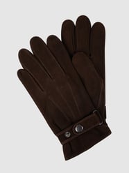 Handschuhe aus Veloursleder von EEM Braun - 35
