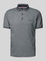 Poloshirt mit kurzer Knopfleiste von HECHTER PARIS - 12