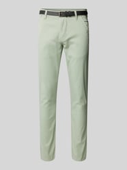 Classic Stretch Fit Chino mit Gürtel von Lindbergh - 45