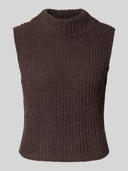 Slim Fit Pullunder mit Stehkragen von monari - 39