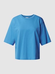 T-shirt met extra brede schouders van JAKE*S STUDIO WOMAN Blauw / turquoise - 21