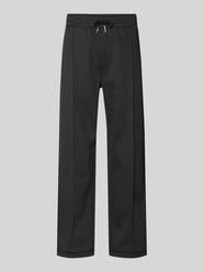 Regular fit sweatpants van katoenmix model 'DINETO' van HUGO - 34