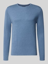 Gebreide pullover van katoen met ronde hals van Christian Berg Men - 46