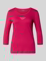 Bluzka z długim rękawem zdobiona kamieniami od Christian Berg Woman - 6