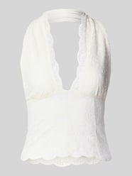 Neckholder-Top aus Spitze von Gina Tricot - 14