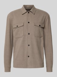 Regular Fit Hemdjacke mit Viskose-Anteil Modell 'MARK' von ONLY & SONS - 13