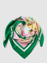 Sjaal met all-over print, model 'Adelica' van Opus Groen - 44