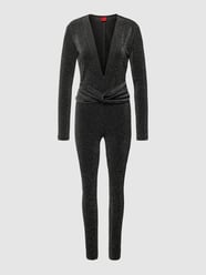 Jumpsuit mit Effektgarn Modell 'Nymphadora' von HUGO Schwarz - 27