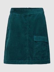 Corduroy rok met cargozak van Marc O'Polo Denim Groen - 10