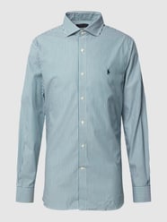 Slim Fit Business-Hemd mit Streifenmuster von Polo Ralph Lauren Grün - 11