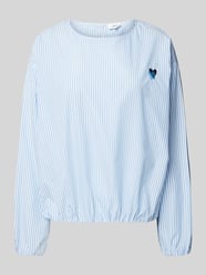 Bluzka o kroju oversized z czystej bawełny z wyhaftowanym sercem od s.Oliver RED LABEL - 11
