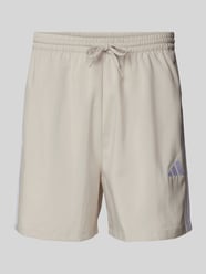 Regular Fit Shorts mit Logo-Stitching von ADIDAS SPORTSWEAR Beige - 8