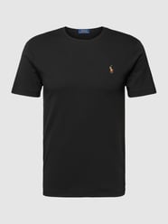 T-Shirt mit Rundhalsausschnitt von Polo Ralph Lauren Schwarz - 44