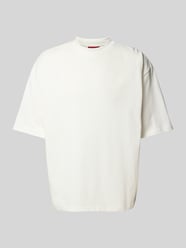 T-shirt o kroju oversized z okrągłym, prążkowanym dekoltem od PROHIBITED - 17