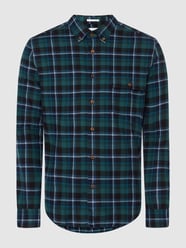Regular Fit Flanellhemd aus Baumwoll-Viskose-Mix  von Ben Sherman Grün - 16