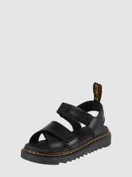 Sandalen aus Leder Modell 'Vossie' von Dr. Martens Grau / Schwarz - 32