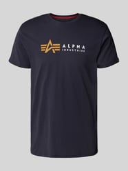 T-Shirt mit Label-Print von Alpha Industries - 5